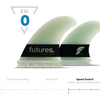 Sonderaktion Futures Big Wave Quad Fin Set Paddle Gun G10 Surfshop 24 online - Windsurf, Foil, Wing
