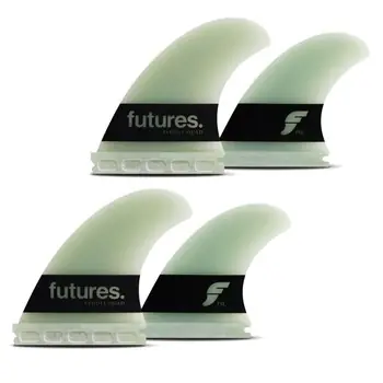 FUTURES Big Wave Quad Fin Set Paddle Gun G10 Top-Seller