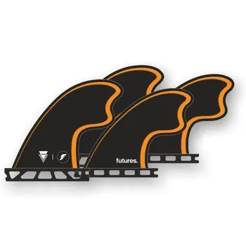 Letzte Chance FUTURES Quad Fin Set Tomo Figerglass