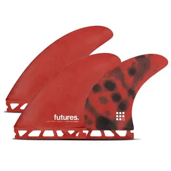 Zertifiziert FUTURES Thruster Fin Set Coffin Bros Control M