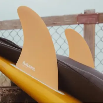 Wochenendangebot Futures Twin Fin Set Zack Flores Fiberglass Orange Surfshop 24 online - Windsurf, Foil, Wing