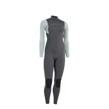 ION Neoprenanzug Amaze Core 5/4 Front Zip Damen Langarm 2025 - 34/XS 610 light-olive Billig