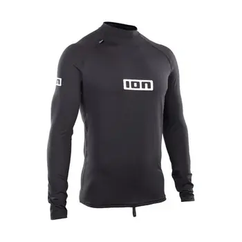 Meistverkauft ION Promo Rashguard LS Herren Langarm 2024 - black 46/XS