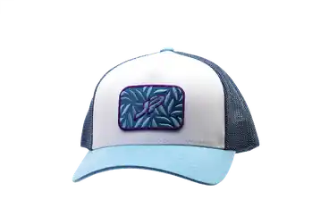 Neu Im Sortiment JP Floral Net Cap - white/blue