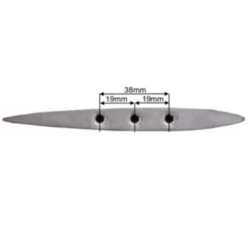Kiteboard Finne 5 cm Polyester 5mm Gewinde M5 Abverkauf