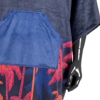 Top-Angebot Mdns Change Robe Surf Poncho Unisize Navy Palm Surfshop 24 online - Windsurf, Foil, Wing
