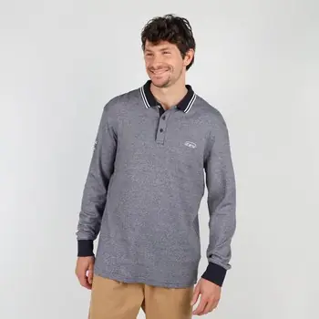 Aktuell Oxbow Long Sleeves Straight Cut Cotton Polo Shirt. Surfshop 24 online - Windsurf, Foil, Wing