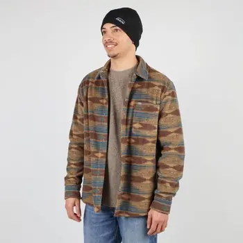 Jetzt Bestellen Oxbow Printed polar fleece overshirt Q2SAO