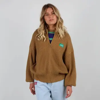 Oxbow Zippered Long Sleeves Cotton Cardigan. Surfshop 24 online - Windsurf, Foil, Wing Direktkauf