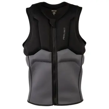 Prolimit Ace Halfpadded Vest Frontzip Black/Grey Surfshop 24 online - Windsurf, Foil, Wing Abverkauf