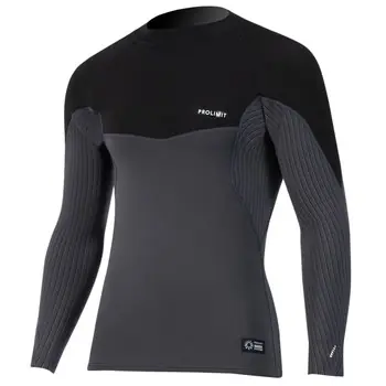 PROLIMIT Neopren Top Predator 2mm Black/Grey Herren Langarm 2024 - L Black/Grey Top-Seller