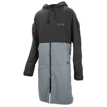 PROLIMIT Water repellant Poncho Frontzip Extreme Black/Grey Schneller Versand