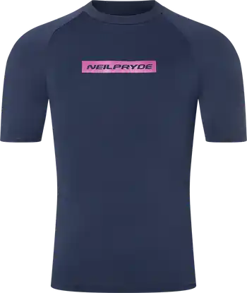 Schnäppchen Rise Rashguard S/S - M-C2 deepblue