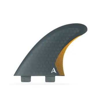 Zertifiziert ROAM Thruster Fin Set Performer Med two tab Smoke