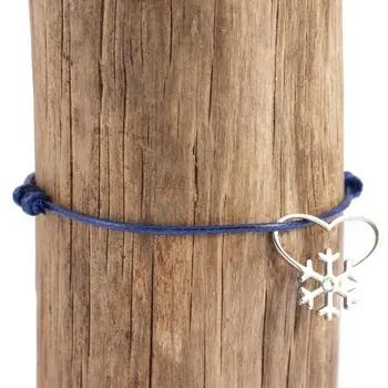 Silver+Surf Silber Schmuck Schneeflocke Kristall Saisonangebot