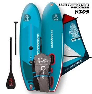 Neu Im Sortiment Starboard Windsurf WATERMAN PACKAGE WINDSUP KID WITH COMPACT Deluxe Lite