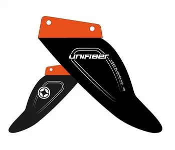 Unifiber Windsurf Finne Weed Slasher Bump & Jump G10 Seegras - 21 cm Power Box Günstig