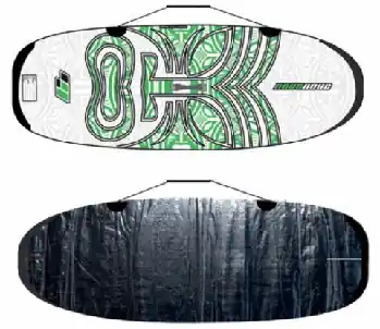 i99 Windsurf Boardbag Multi - Multi WS Bag Wave (245x60x45) Expressversand
