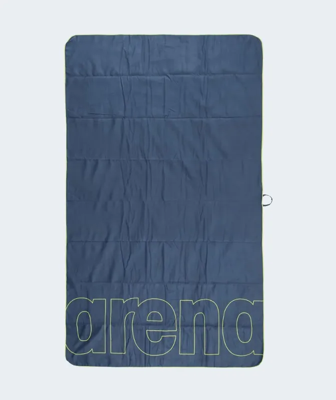 Arena Mikrofaser Badetuch - Smart Plus Pool - Dunkelblau Online Kaufen