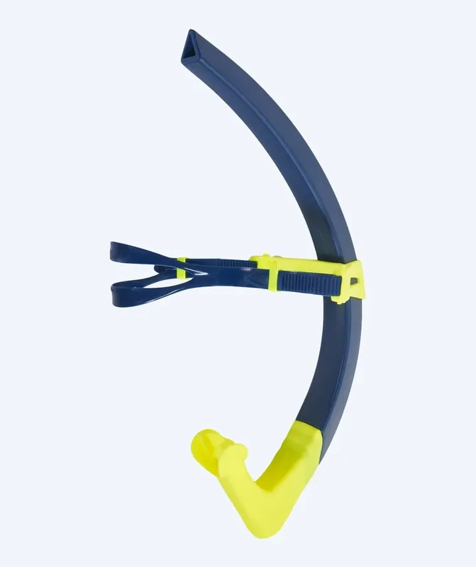 Top-Seller Aquasphere Mittelschnorchel für Kinder (4-14) - Focus Small Fit - Dunkelblau/Gelb