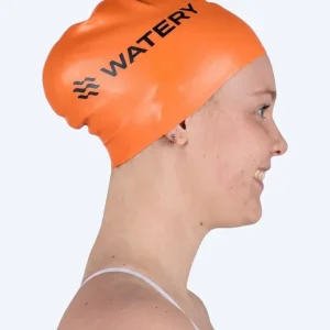 Jetzt Bestellen Watery Badekappe für langes Haar - Signature - Orange