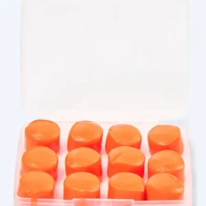 Watery Ohrstöpsel für Erwachsene - Indra 6 Paar - Orange Begrenztes Angebot