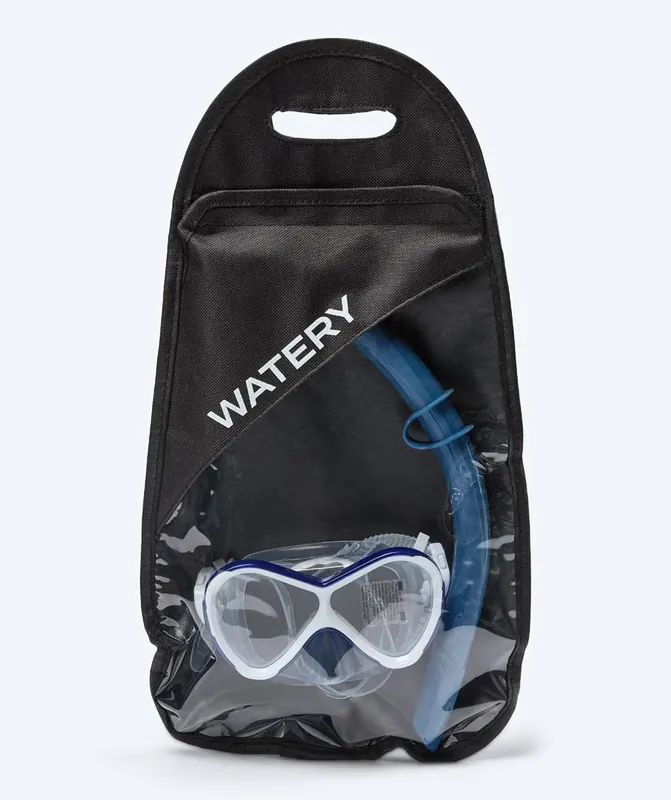 Online Kaufen Watery Schnorcheltasche - 2-Set PVC - Schwarz