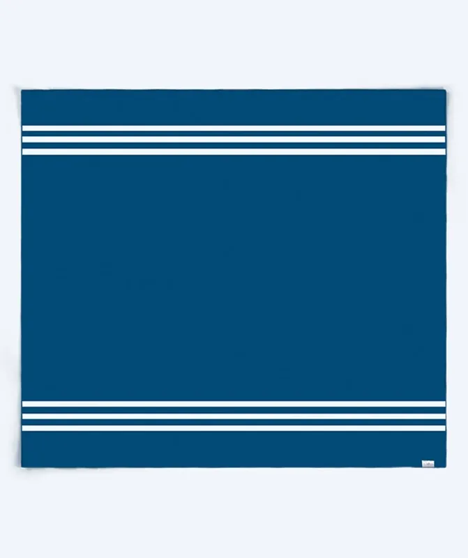 Must-Have Watery Mikrofaser Badetuch (180 x 200 cm) - Eco Nebraska Family - Dunkelblau