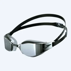 Speedo Elite Schwimmbrillen - Fastskin Hyper Elite Mirror - Schwarz/Grau Knallerangebot