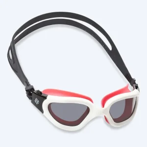 Abverkauf Watery Schwimmbrille für Freizeitschwimmer - Raven Active - Rosa (Smoke Scheiben)