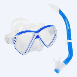 Aqualung Combo Schnorchelset für Kinder (8-18) - Combo Cub - Klar/Blau Nur Heute