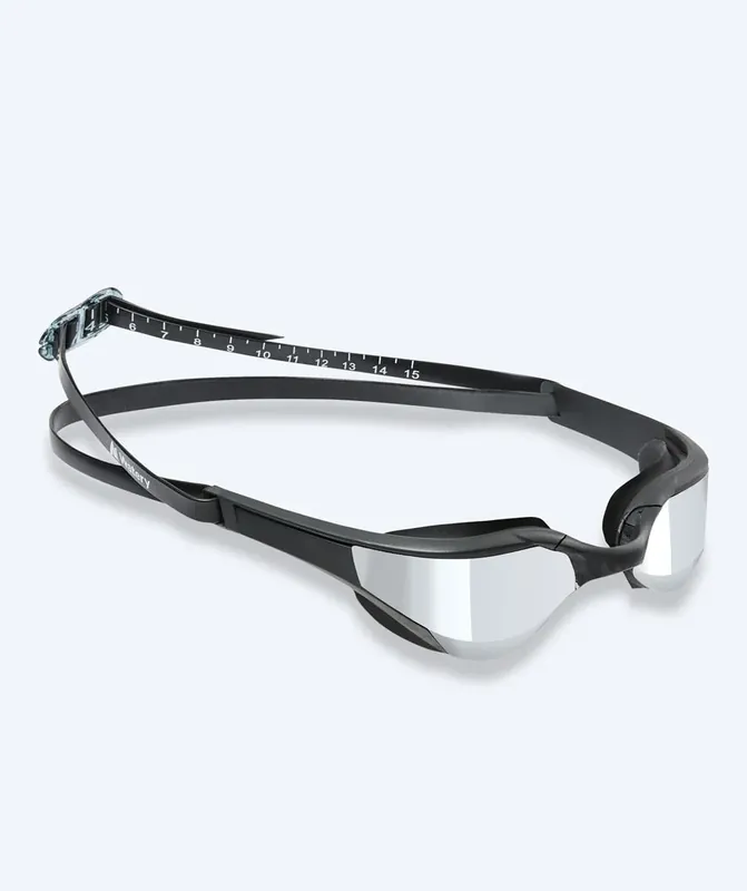 Saisonangebot Watery Schwimmbrille - Instinct Elite Mirror - Schwarz/Silber