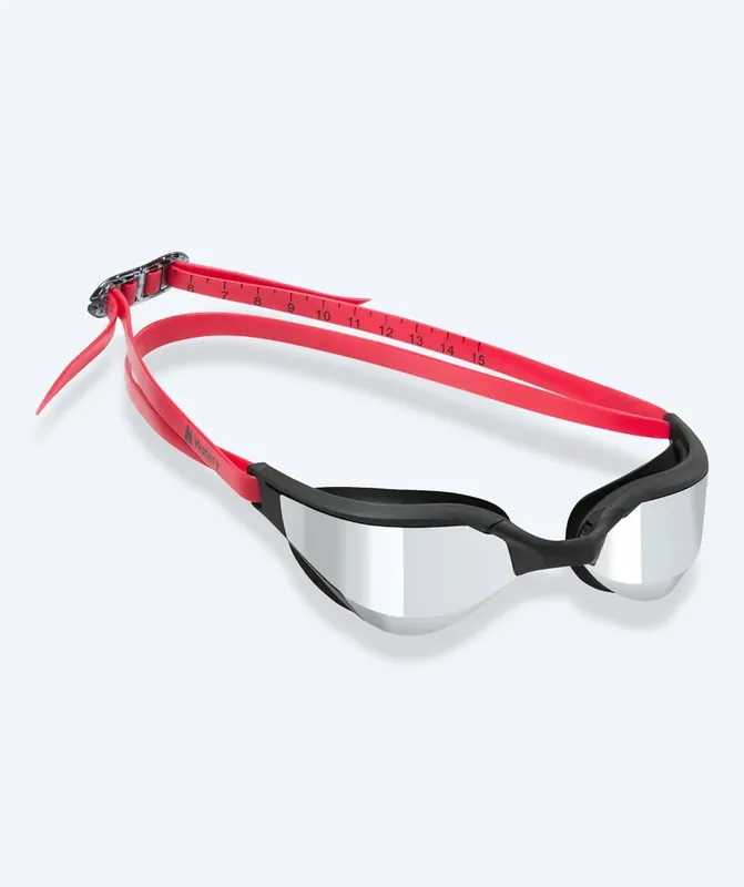 Watery Schwimmbrille - Instinct Ultra Mirror - Rot/Silber Bestseller