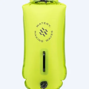 Aktuell Watery Schwimmboje - Swim Buoy & Dry Bag 28L - Fluo Gelb