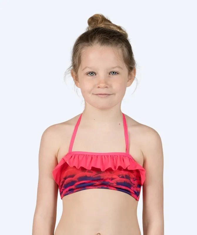 Neu Im Sortiment Watery Meerjungfrau Bikini Top für Mädchen - Sunrise