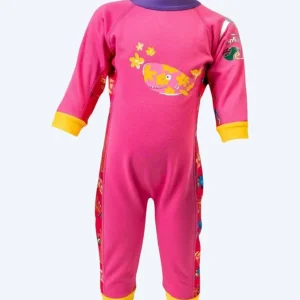 Konfidence Neoprenanzug für Babys - SplashyTM - Hellrosa/Gelb Neue Kollektion