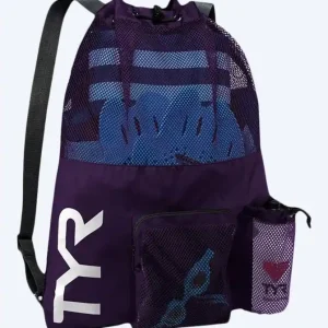 Günstig TYR Netzbeutel zum Schwimmen - Big Mesh Mummy 40L - Lila