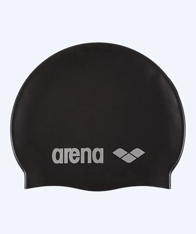 Arena Badekappe - Classic Silicone - Schwarz Markenware