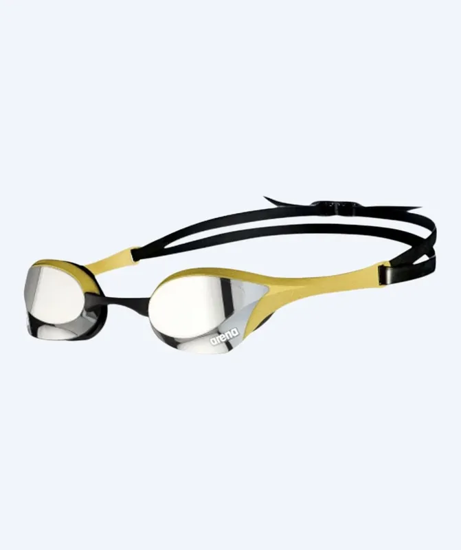 Nur Heute Arena Elite Schwimmbrillen - Cobra Ultra SWIPE Mirror - Gold/Silber