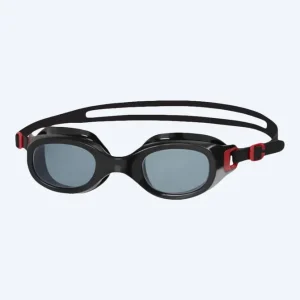 Nur Heute Speedo Schwimmbrille für Freizeitschwimmer - Futura Classic - Rot (Smoke Scheiben)