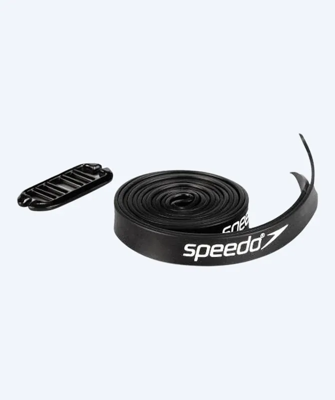 Speedo Gummiband für Schwimmbrillen - Schwarz Letzte Chance