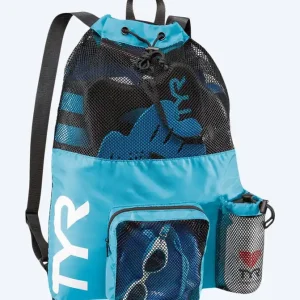 TYR Netzbeutel zum Schwimmen - Big Mesh Mummy 40L - Hellblau Preisreduziert