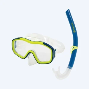 Top-Angebot Aqualung Combo Schnorchelset für Kinder (8-18) - Raccon Combo - Blau/Grün