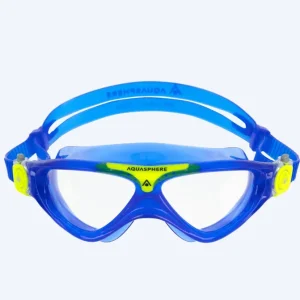 Super-Preis Aquasphere Schwimmmaske für Junioren (6-12) - Vista - Blau/Gelb