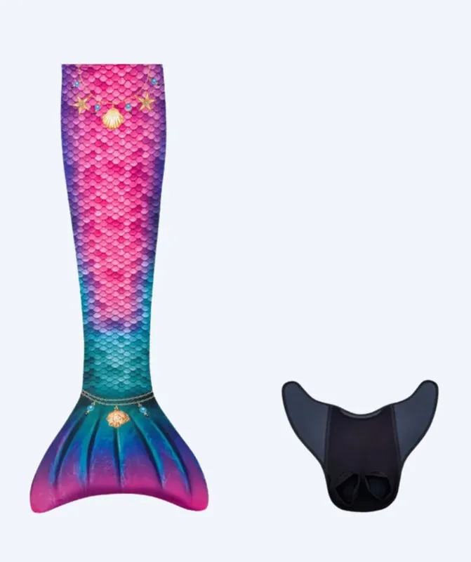 Kuaki Mermaids Meerjungfrauenschwanz für Kinder - Set - Star Beliebt