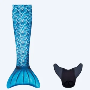 Kuaki Mermaids Meerjungfrauenschwanz für Kinder - Set - Dunkelblau Rabatt