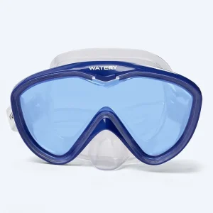 Zertifiziert Watery Tauchmaske für Junioren (8-15) - Nerina - Blau/Blau