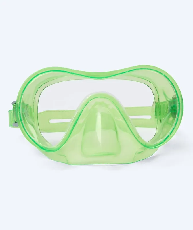 Watery Tauchmaske für Junioren (8-15) - Jubal - Grün Markenprodukt