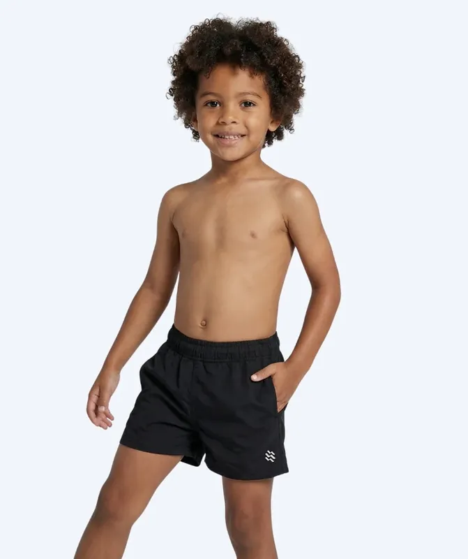 Abverkauf Watery Badeshorts für Jungen - Waverly - Schwarz