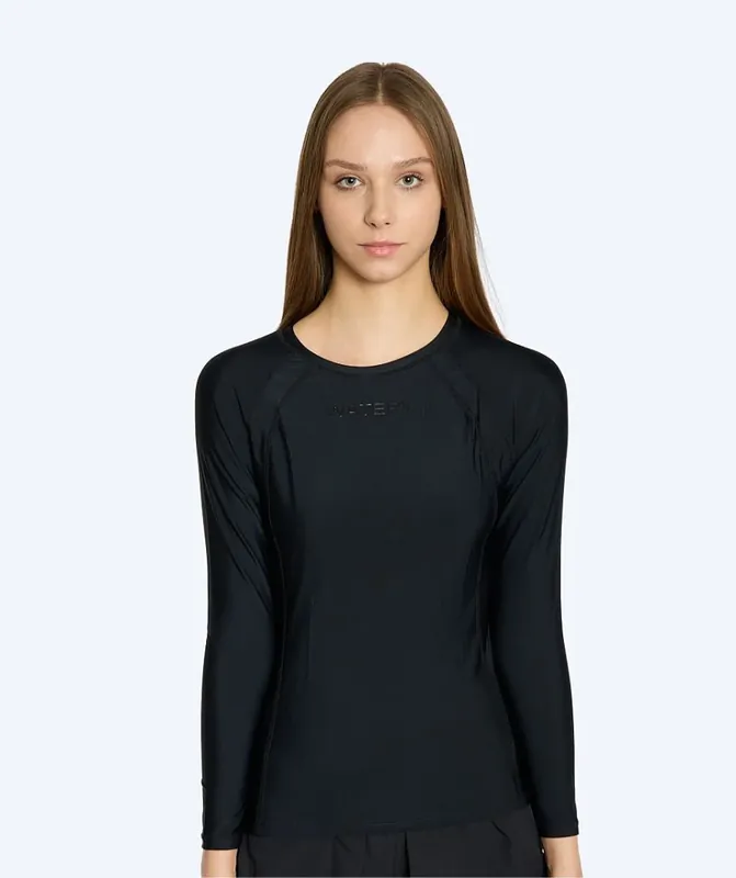 Watery UV Shirt für Damen - Remington Langarm Rashguard - Schwarz Top-Seller